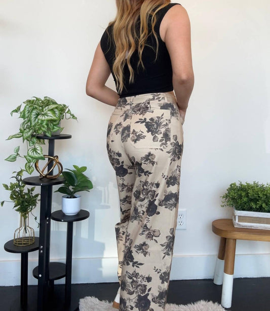 Entro - Rose Garden Wide Leg Pants