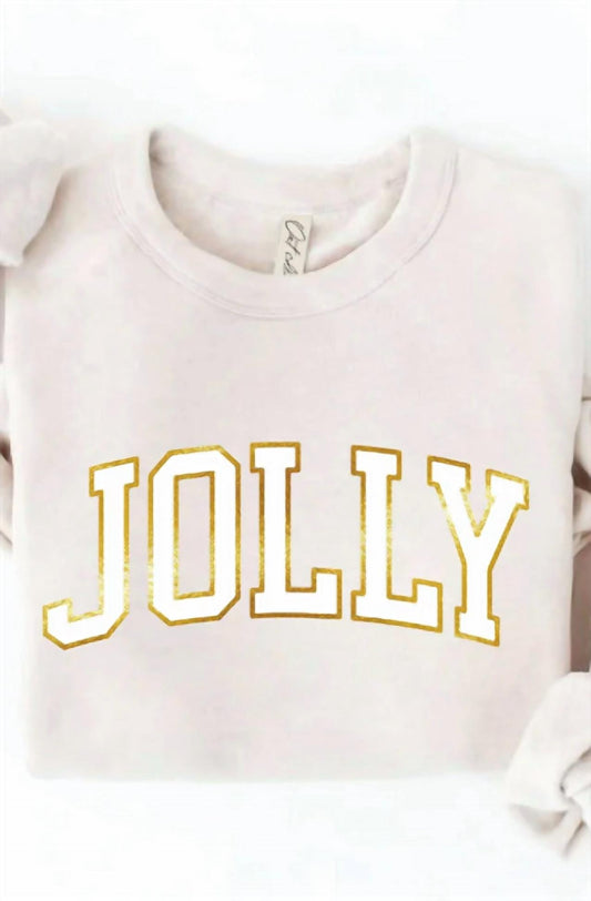 Oat Collective - Women's Jolly Foil Sweatshirt
