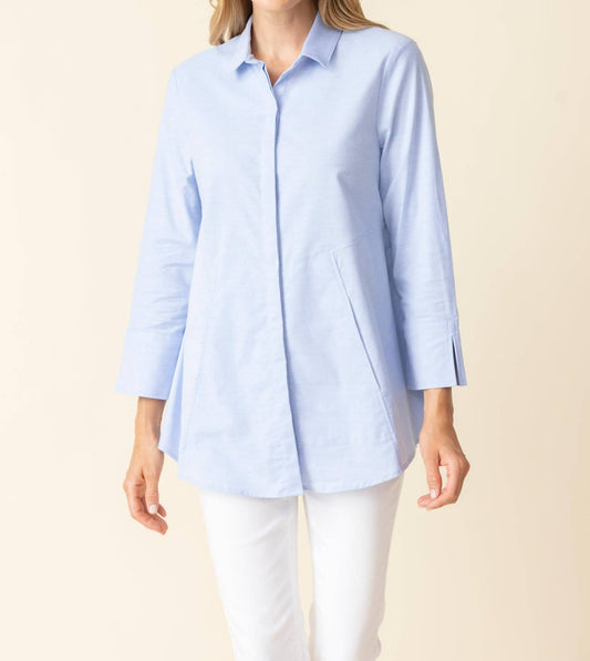Habitat - Three Quarter Sleeve Button Down Shirt