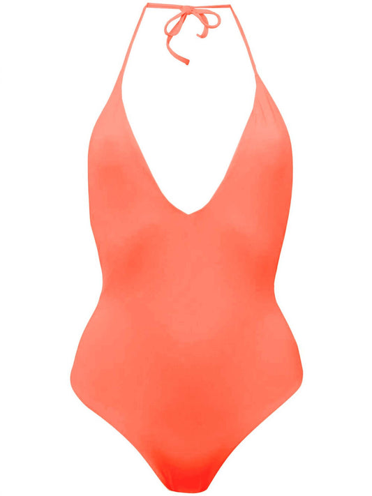 Women Nina Halter Strap One-Piece Bathing Suit