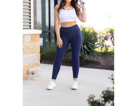 Julia Rose - Riley 7/8 Ankle Length With Pockets Leggings