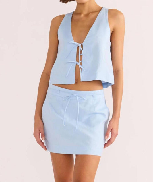 Minkpink - Pandora Tie Mini Skirt