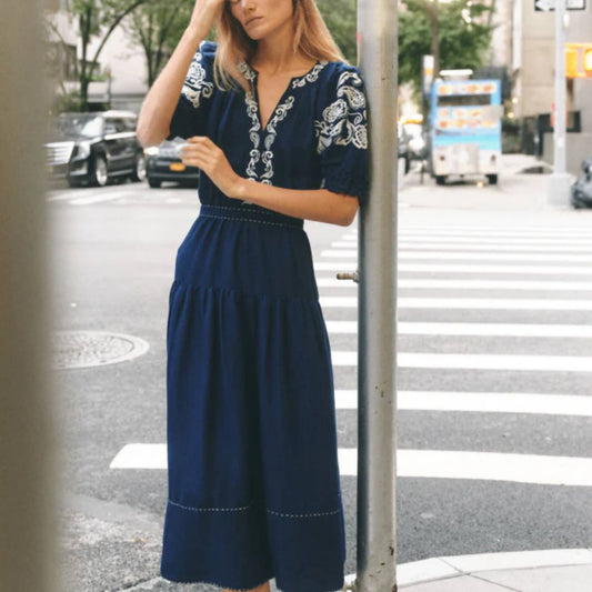 Cartolina Nantucket - Women's Lisette Midi Dress