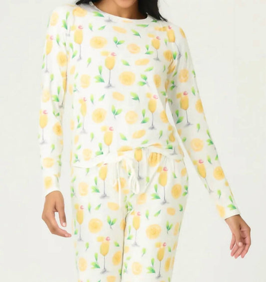 Pj Salvage - Mimosa Me Long Sleeve Top
