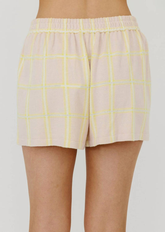 Guest In Residence - Picnic Plaid Short