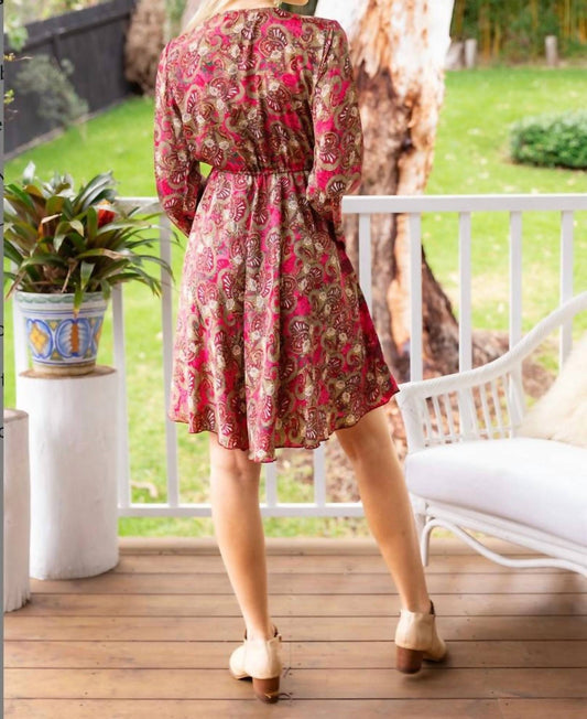 Cienna - Sophie Flare Sleeve Mini Dress