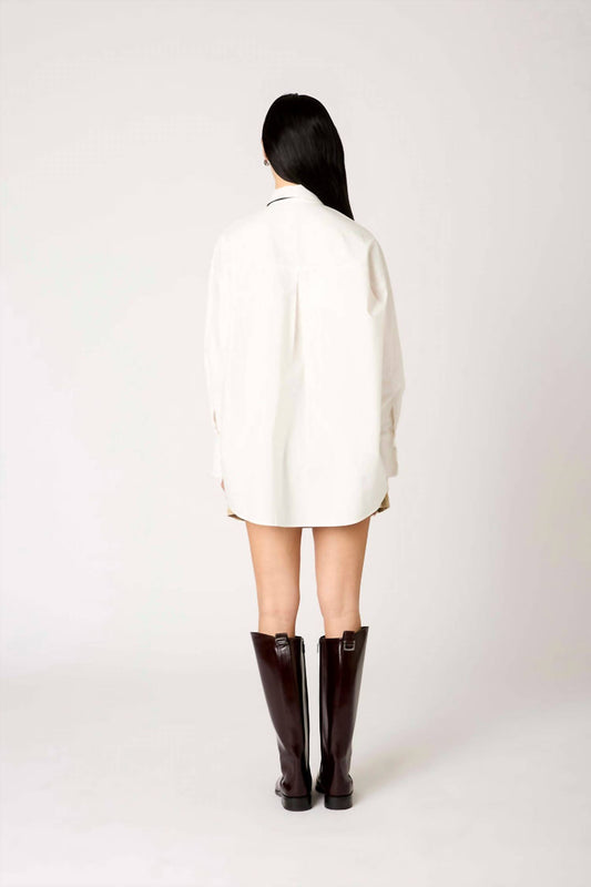 Nia - Dahlia Button Down Shirt