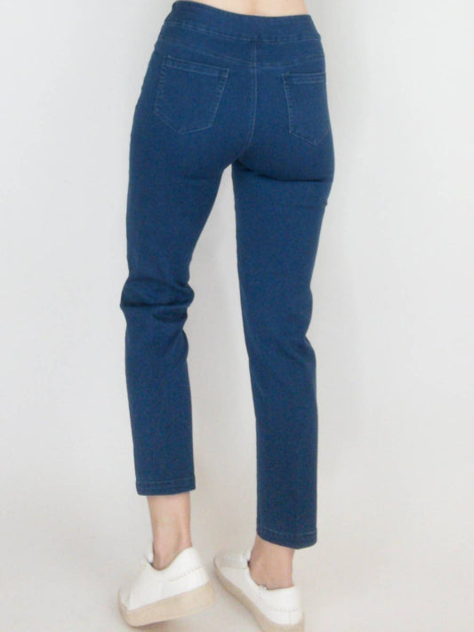 Lulu-B - Pull-on Denim Ankle Pant