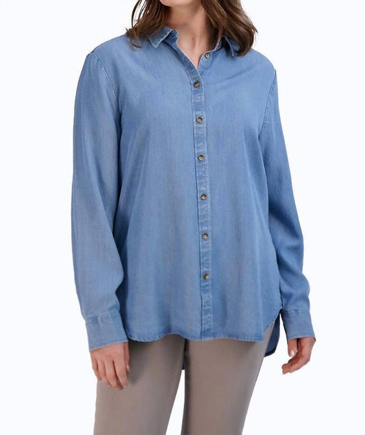 Foxcroft - Hampton Tencel Button Down Shirt