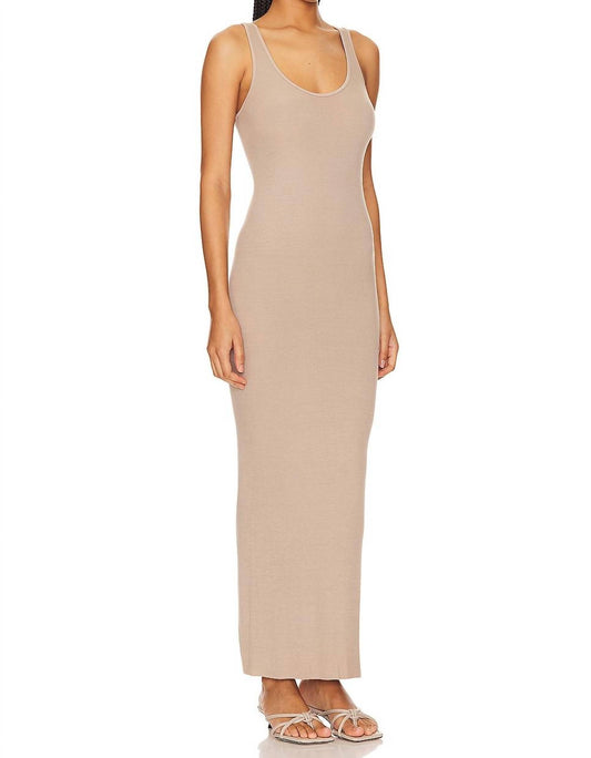 Enza Costa - Silk Rib Tank Maxi Dress