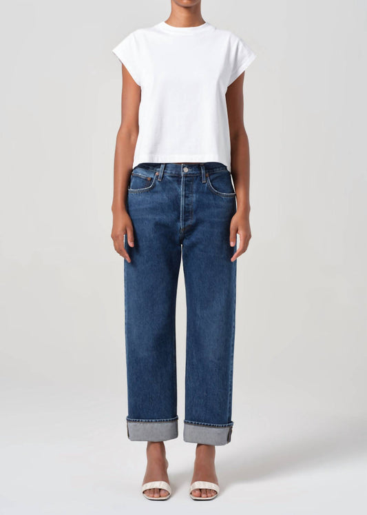 Agolde - Fran Low Slung Straight Jean