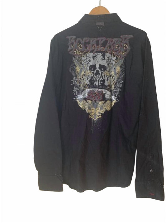 Mondo - Men's Western Shirt With Filigree Embroidery