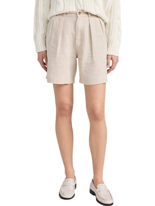 Denimist - Double Pleat Shorts