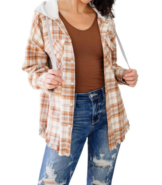 Very J - Best of the Best Hooded Shacket