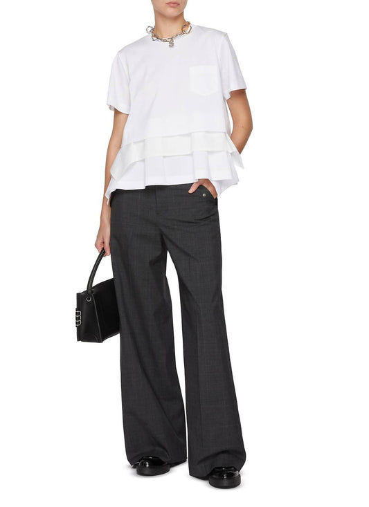 Sacai - Glen Check Pants