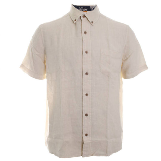 Tailor Vintage - Men's Linen Short Sleeve Shirt