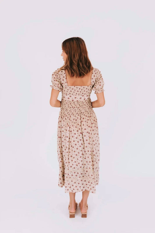 Free People - Juniper Ditsy Floral Midi Dress