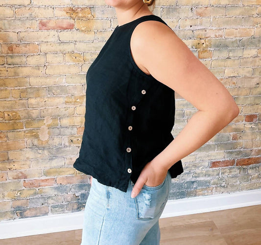 Charlie B - Raven Sleeveless Blouse