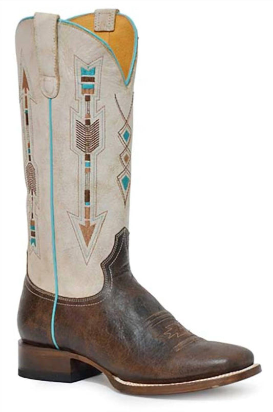 Roper - Women's Leather Sole Square Toe Boot