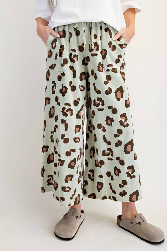 Easel - Animal Print Lounge Pant