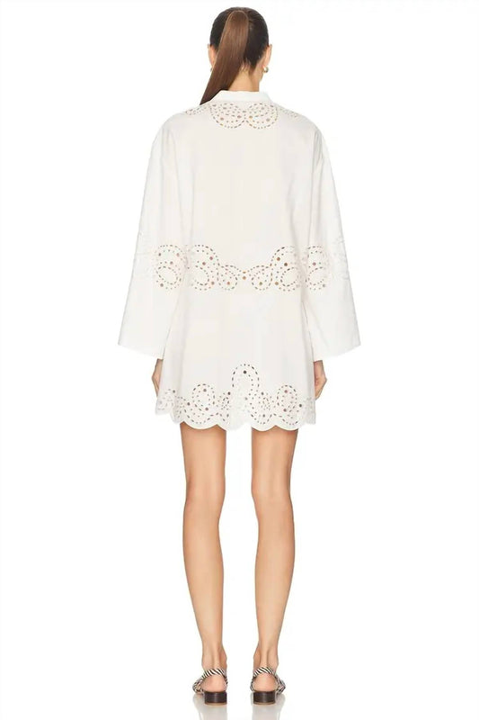 Jonathan Simkhai - Sarina Long Sleeve Mini Dress
