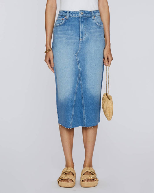 Rails - Highland Denim Midi Skirt