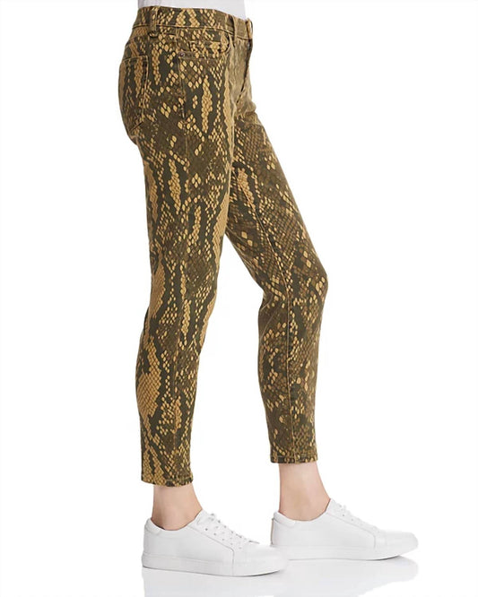 Current/Elliott - The Stiletto Snake Print Jeans