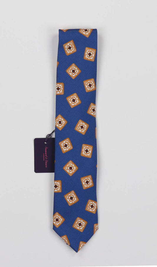 Seaward & Stearn - Silk Printed Necktie