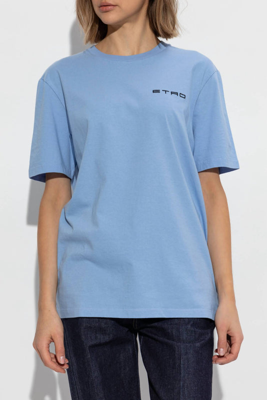 Etro - Logo Embroidered T-shirt