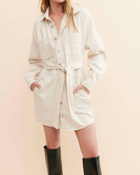 Hudson - Oversized Shirt Mini Dress