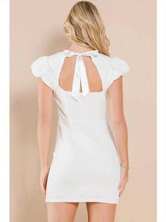 Tcec - Open Back Dress