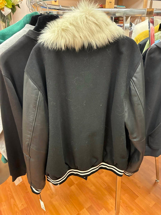 2Her2Him - Unisex - Detchable Fox Fur Jacket