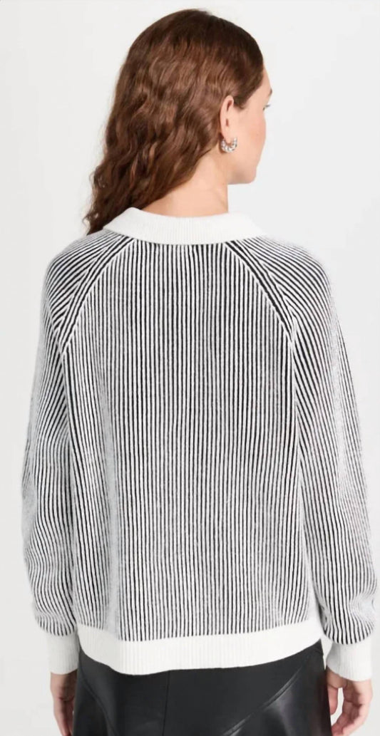 525 America - Plaited Johnny Collar Pullover