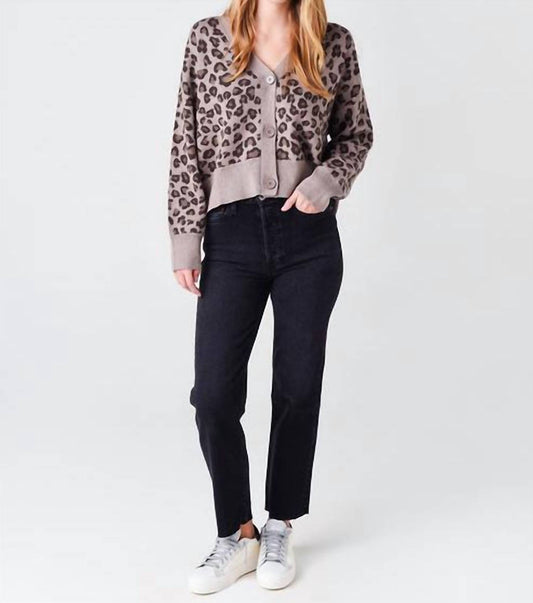 Leopard Oversized Cardigan
