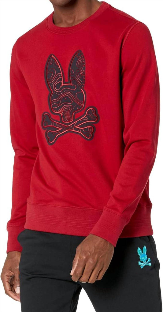 Psycho Bunny - Dixon Logo Long Sleeve Sweatshirt