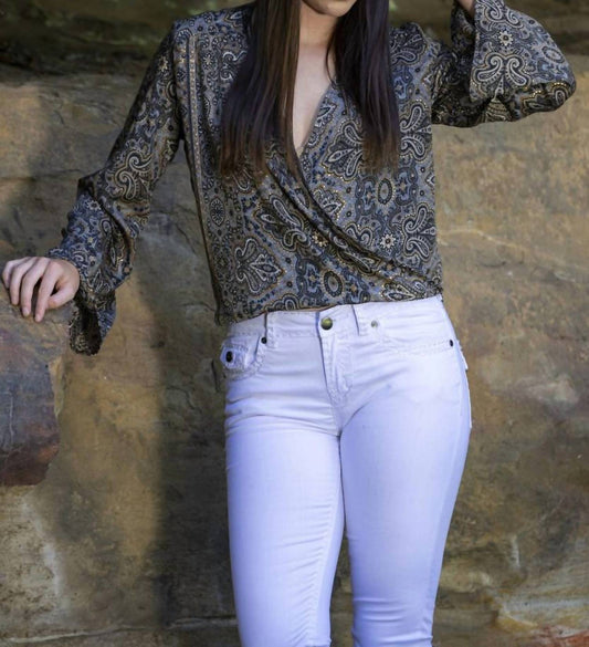 Cienna - Astrid Wrap Top