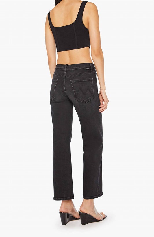 Mother - Women's Mid Rise Ramble Zip Flood Jeans