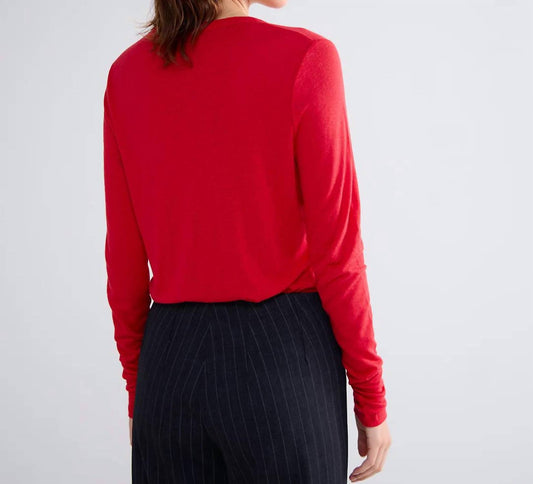 Summum - Crewneck Long Sleeve Top