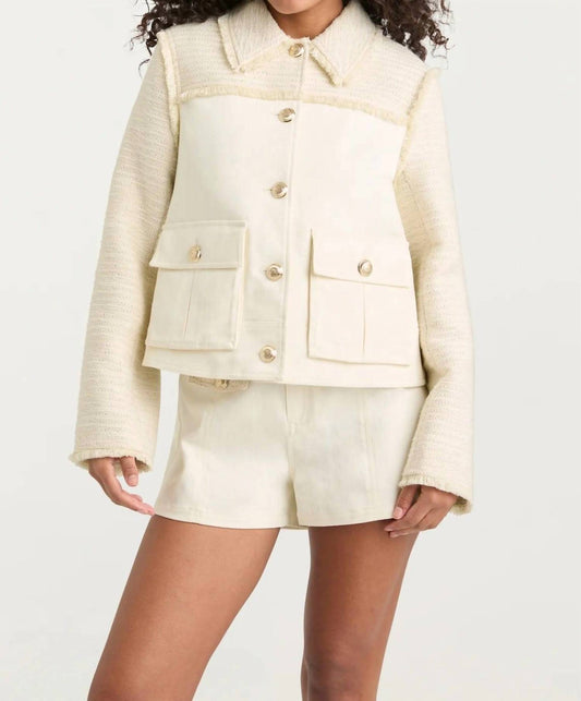 Cinq A Sept - Braided Tweed Liliana Jacket