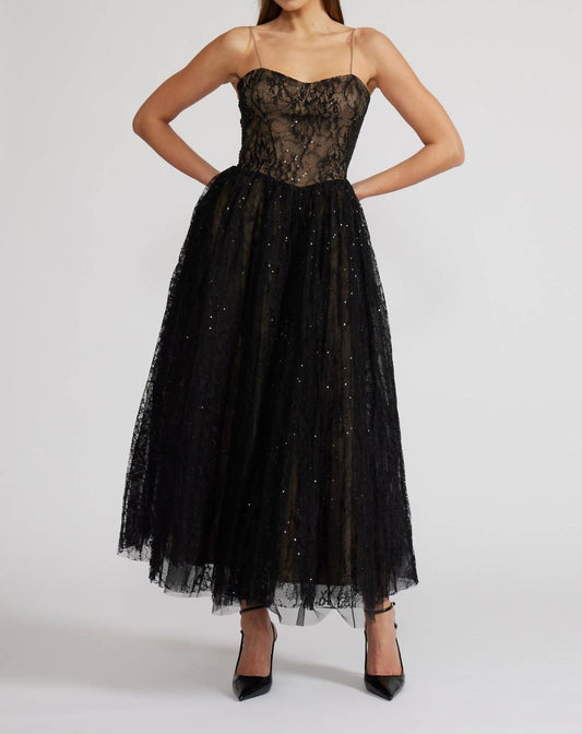 Lucy Paris - Kelly Lace Maxi Dress