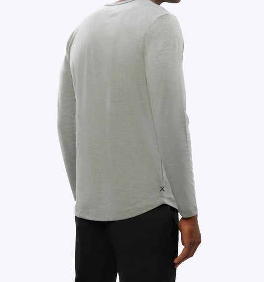 Cuts - Long Sleeve Curve-hem Tee