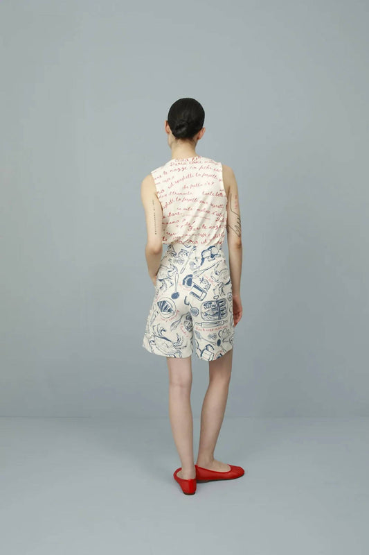 Project Adamo - Single Crew Neck Sleeveless Top