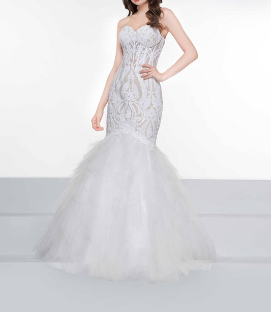 Colors Dress - Strapless Maxi Dress