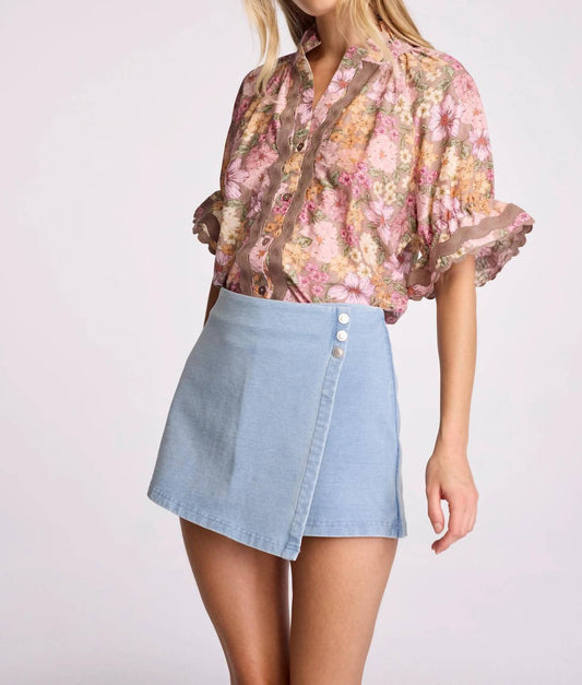 Sundays - Sundays | Sorrel Skort - Light Wash