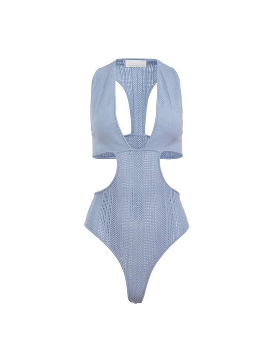 Pointelle Cutout Bodysuit