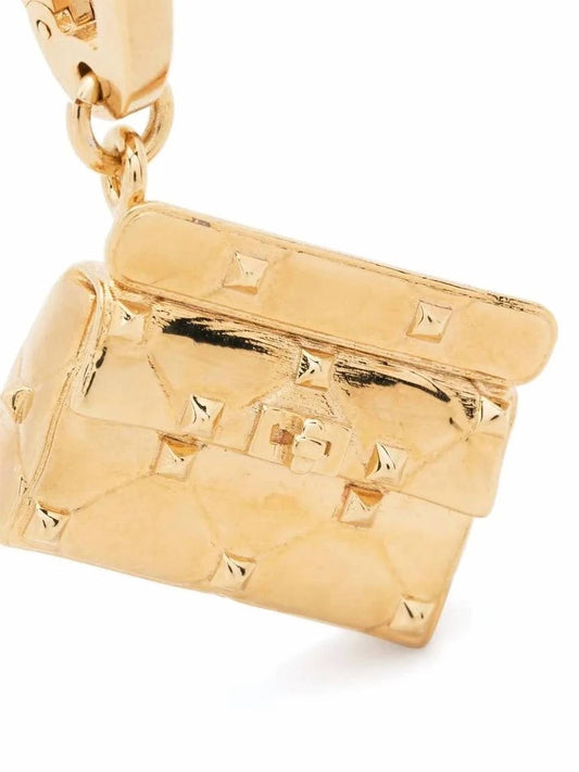 Valentino - Women's Rockstud Quilted Bag Pendant