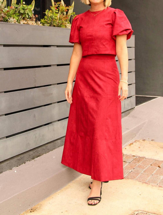 Tcec - Olivia A Line Skirt