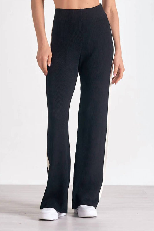 Elan - Wide Leg Sweater Knit Pants