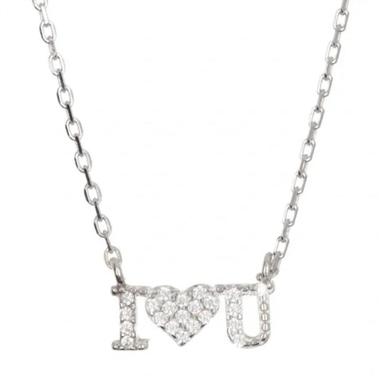 Lesa Michele - I Love You Necklace