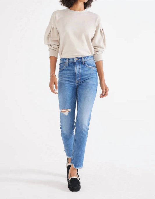 Etica - Scarlet Mid Rise Slim Midnight Frost Jeans